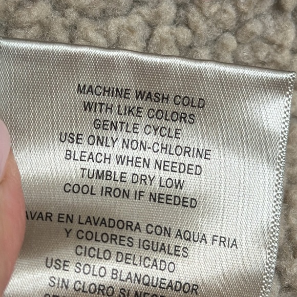 Levi's Full Zip Field Military Brown Cotton Sherpa Lined Jacket Men's Size L - Picture 9 of 14